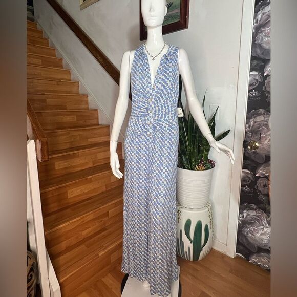 New Free People Shayla Halter Jumpsuit/ size M - Picture 7 of 11